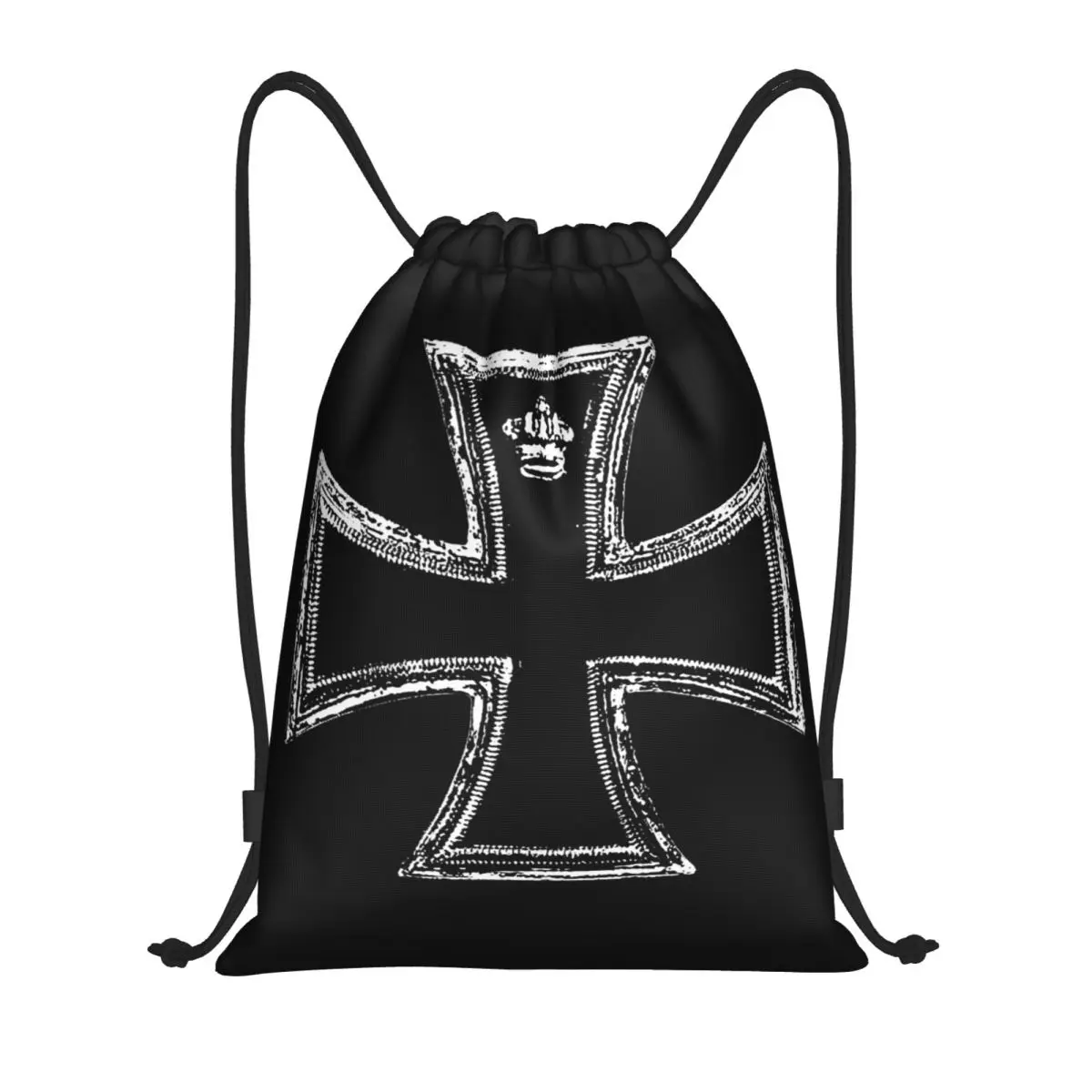 

West Coast Iron Cross Choppers Backpacks Casual Drawstring Bags Storage Bag Book Bags for Man Woman School