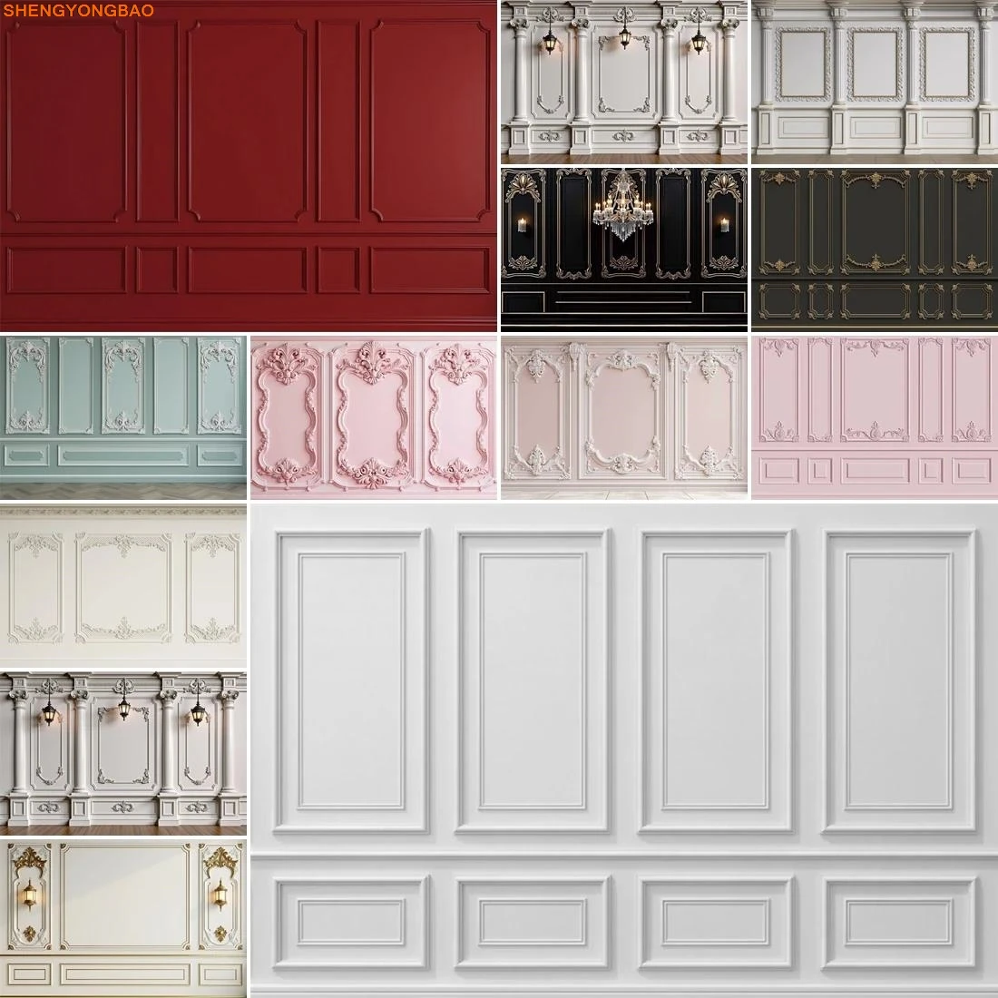 

Western Living Room Wall Backdrop Vintage Anniversary Party Photo Studio Background Birthday Party Home Decorations Wallpapers