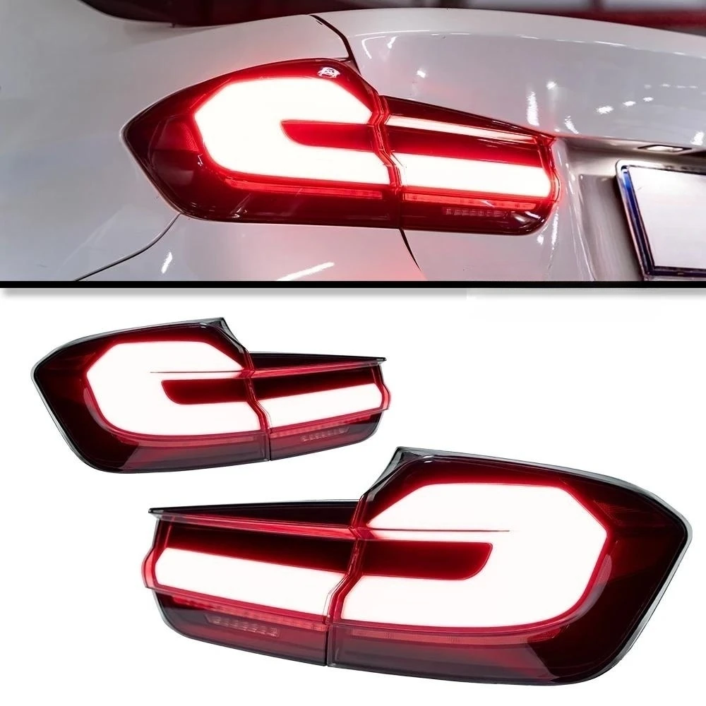 Car Taillights For BMW 3 Series F30 F35 2013-2019 G30 LCI 3D Style With Turn Signal Animation Brake Parking Retrofit Facelift