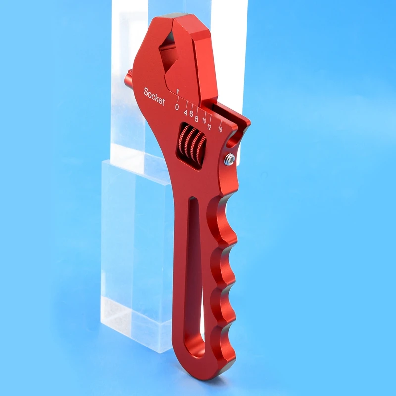 Adjustable Wrench, An Wrench, Aluminum Wrench Hose Fitting Tool Aluminum Spanner AN3-AN16-N30R