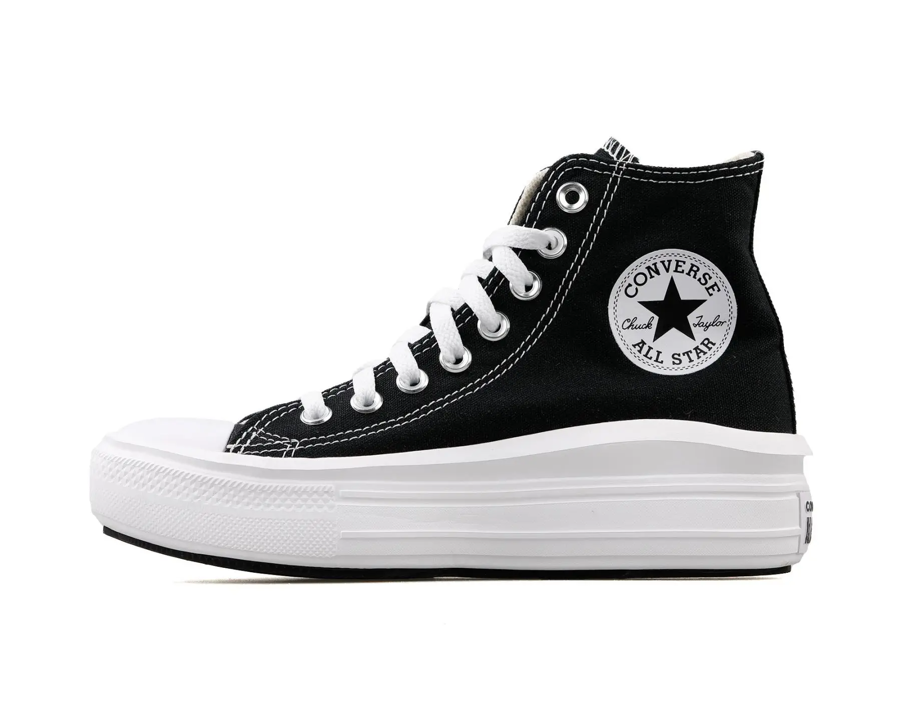 Original Converse women\'s Sports Shoes Casual Sneakers Sports Casual Walking Shoes Light and Durable Ctas Move Hi