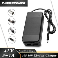 42V 4A 3A Lithium Battery Charger For 10Series 36V 4A 3A Li-ion Battery Pack Fast Charging With Cooling Fan XLR DC XiaoMi 4PXLR
