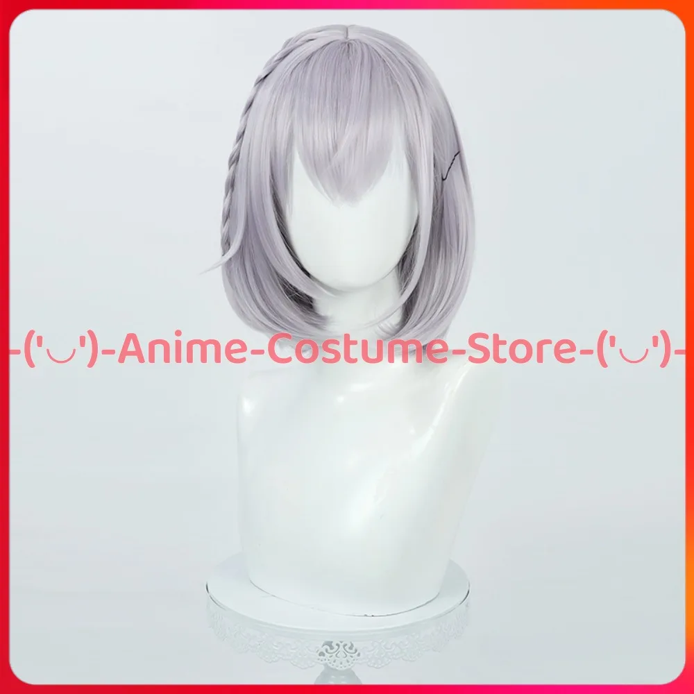 Hololive VTuber Gen1 Shirogane Noel Cosplay perruque Kimono Anime personnage de jeu Halloween carnaval fête Costume perruques cheveux synthétiques