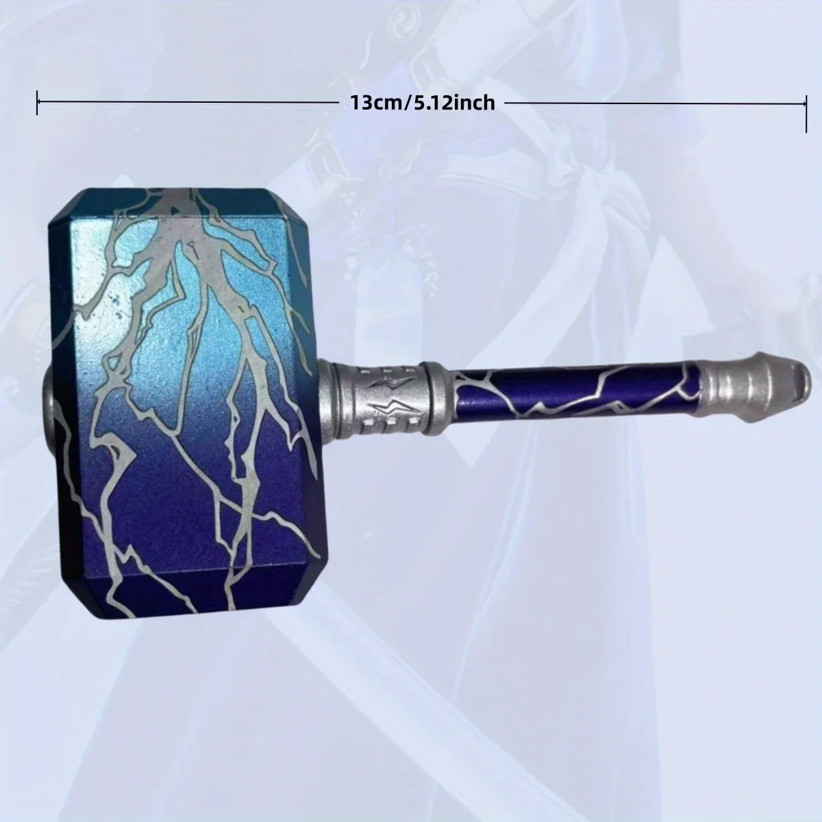 5.1 بوصة المطرقة الشجاعة المعدنية كاتانا السيف النينجا سكين اليابانية كاتانا صابر الأصلي الساموراي صابر تأثيري اكسسوارات الدعامة لعبة #4