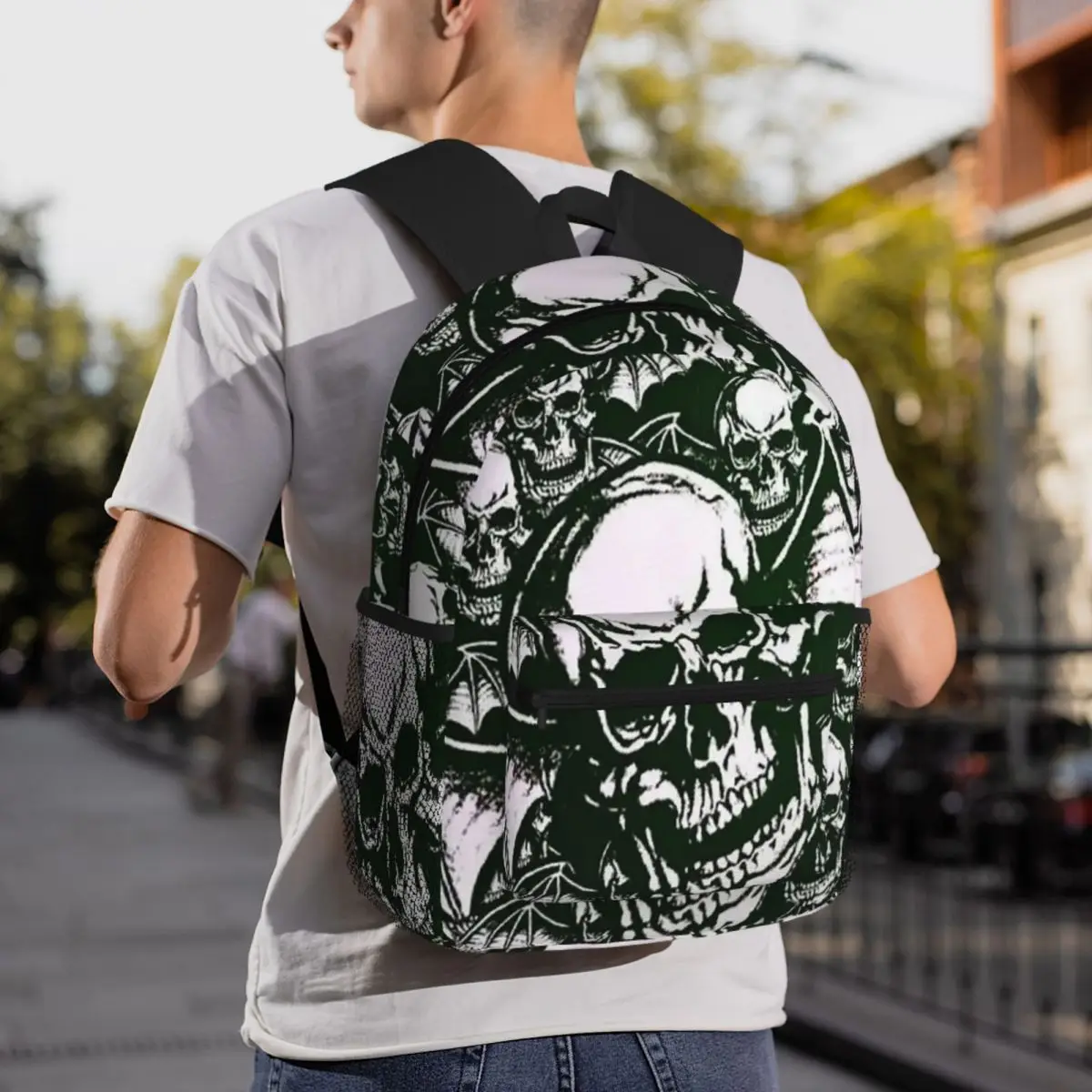 

Avenged Sevenfold Backpack Daypack Large Capacity Children BookBag School Bag Shoulder Bags for Men Women