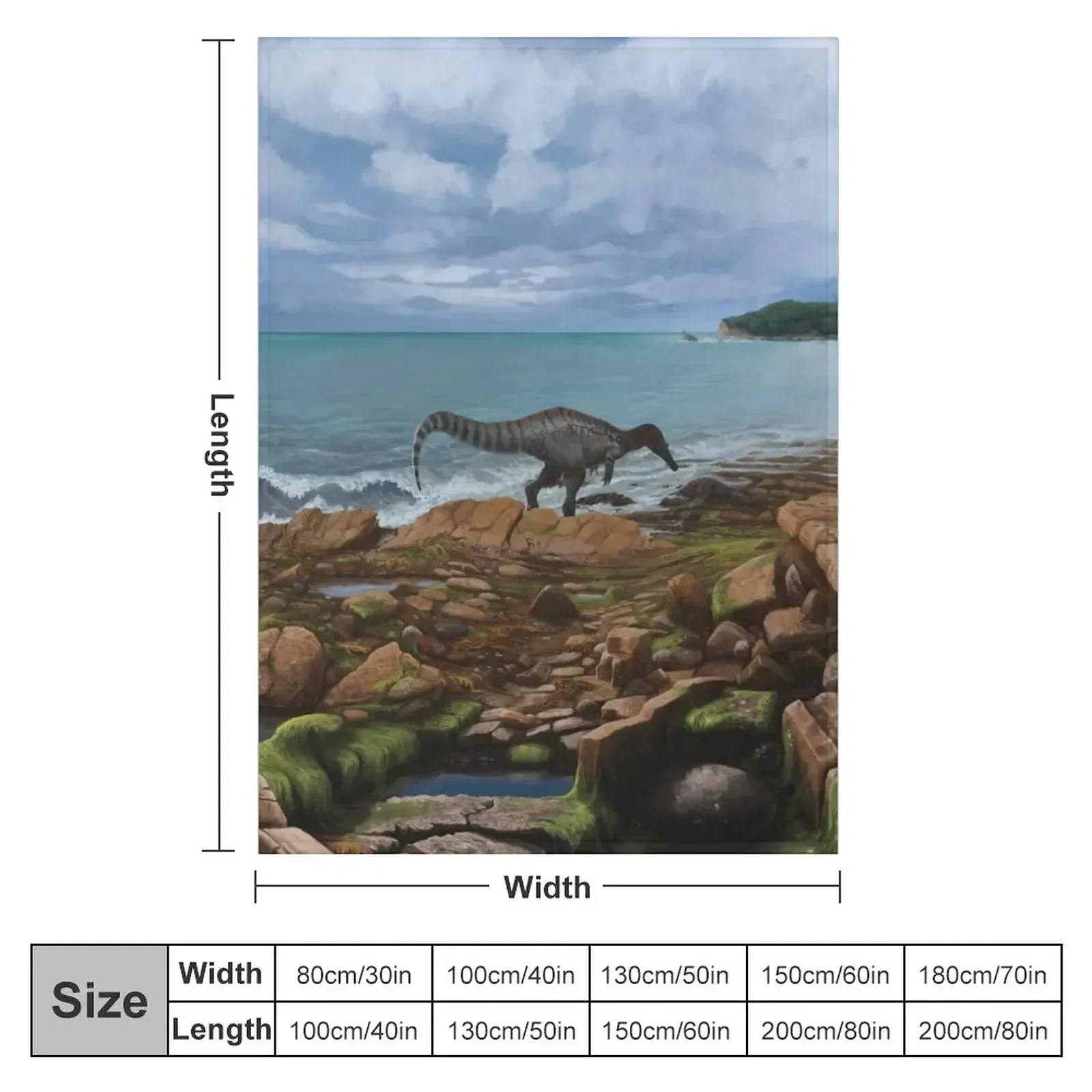 Baryonyx walkeri Throw Blanket Blankets For Baby Large warm for winter Blankets