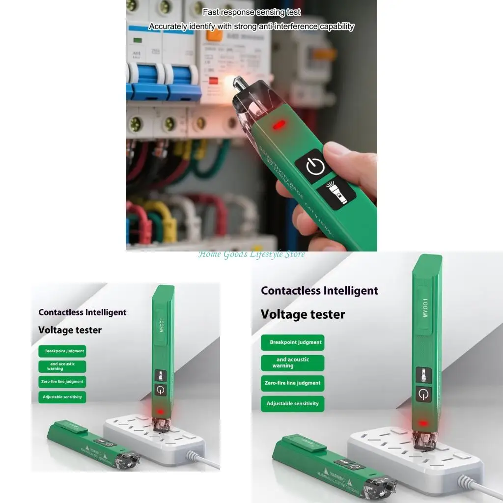 

E74E Electrician Grade Detecting Pen Intelligent Sensing Circuit Tester Pen