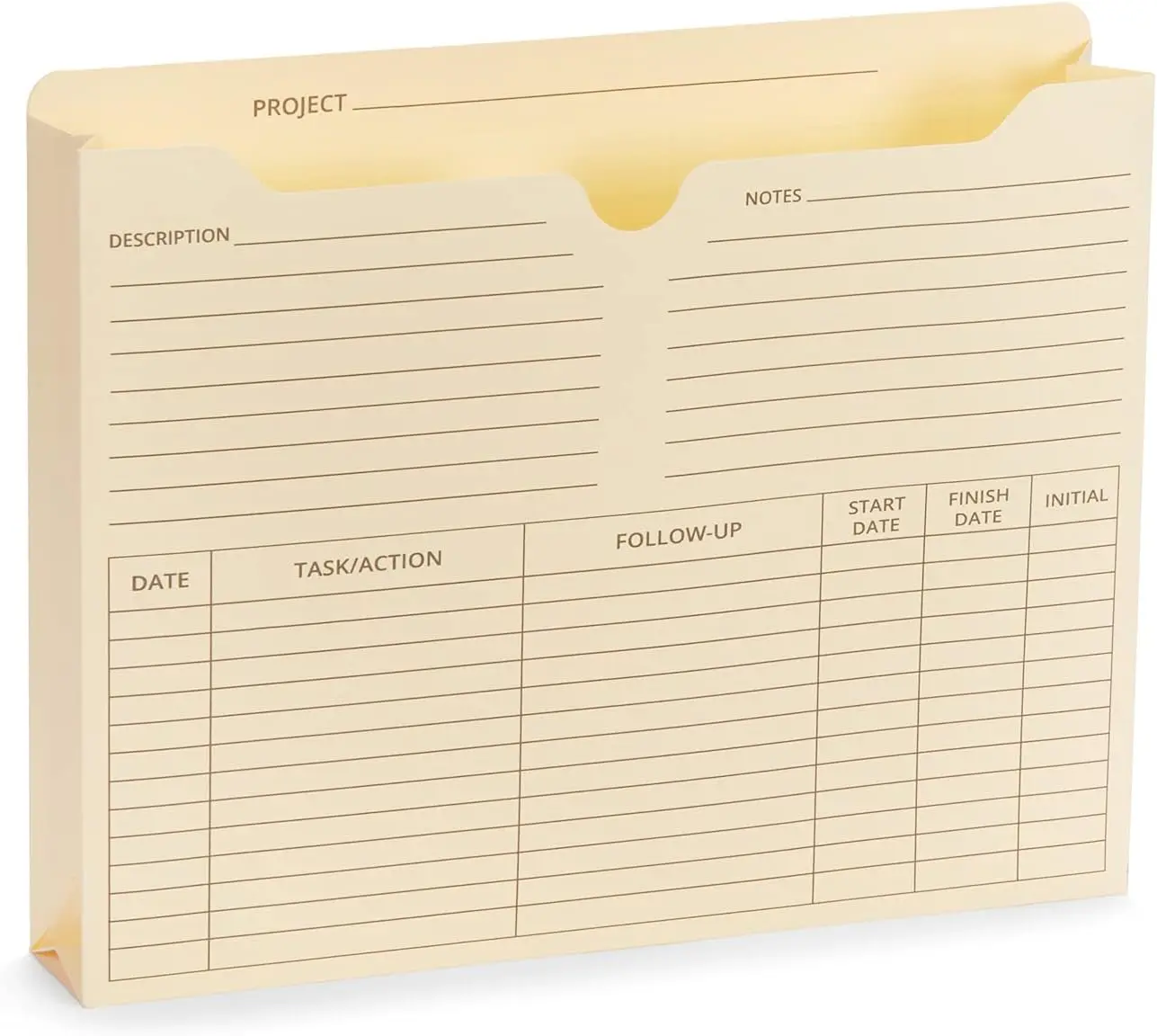 

Набор из 50 папок формата Letter с расширяющимся карманом на 2 дюйма и усиленными вкладками для организации документов