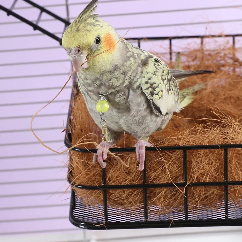 1 قطعة سبيكة مريحة عش الببغاء سرير شبكة معلقة قفص الطيور محطة منصة لعبة للحيوانات الأليفة طيور الحب كوكاتيل الطيور الملحقات #2