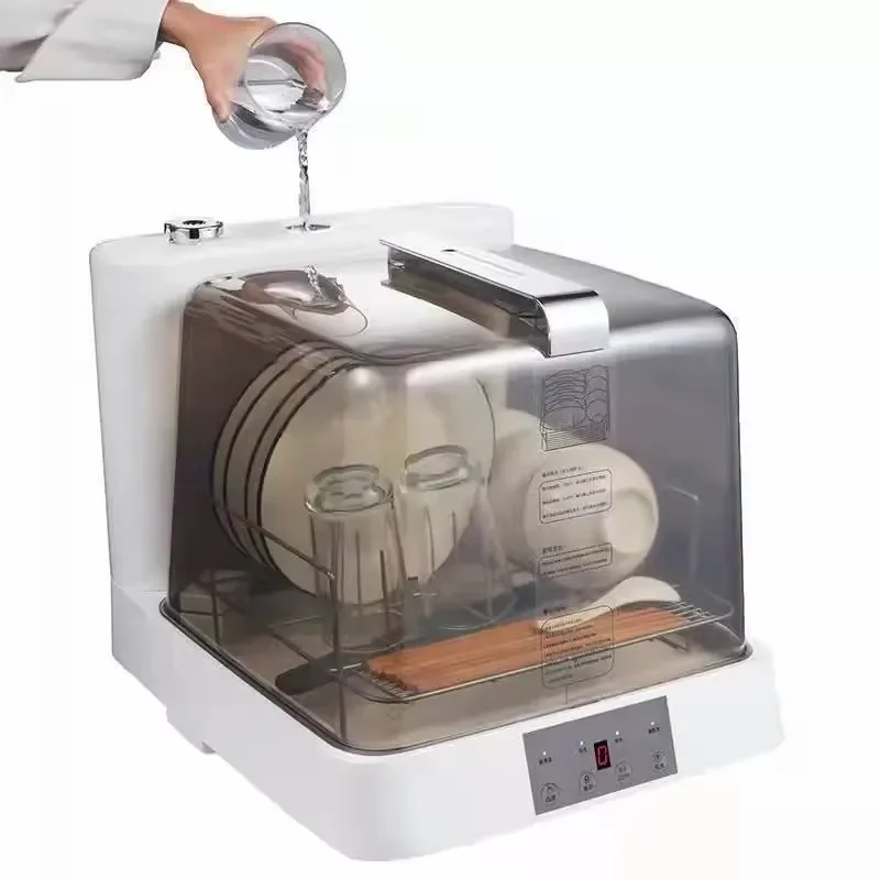 For Portable Dishwasher Smart Desktop Mini Electric Small Size Washing Machine Cleaning Appliance