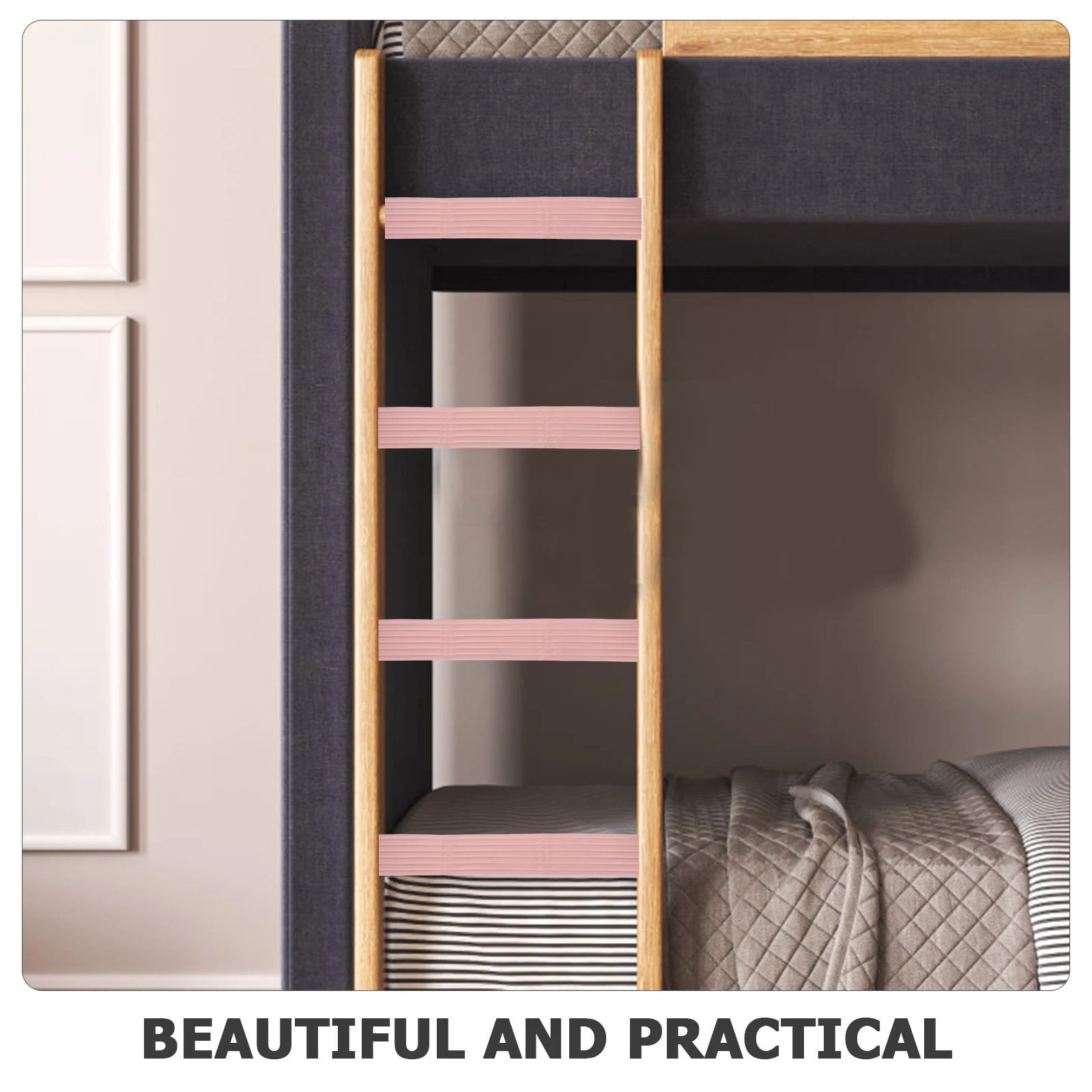 Коврик для лестницы, розовые губчатые подушечки для лестницы для двухъярусной кровати, противоскользящие чехлы для подушек в общежитии, лофта, строительный инструмент