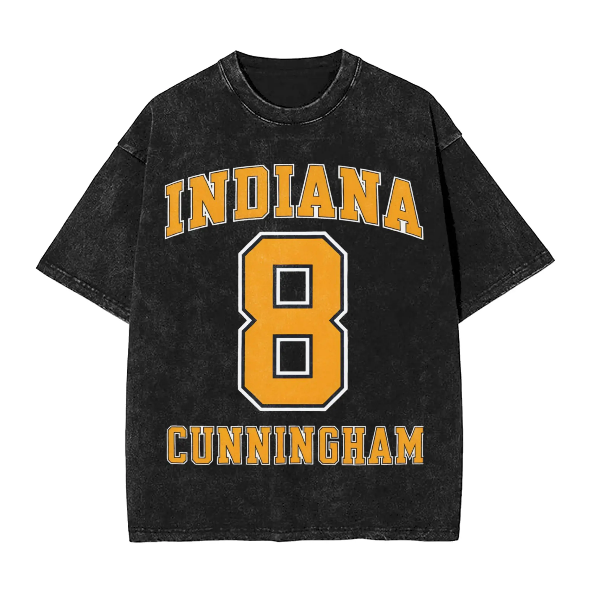 Sophie Cunningham Basketball Washed T Shirts Hip Hop Cool T-Shirt Number 8 Tees Tops for Men Women Short Sleeve Oversize Summer