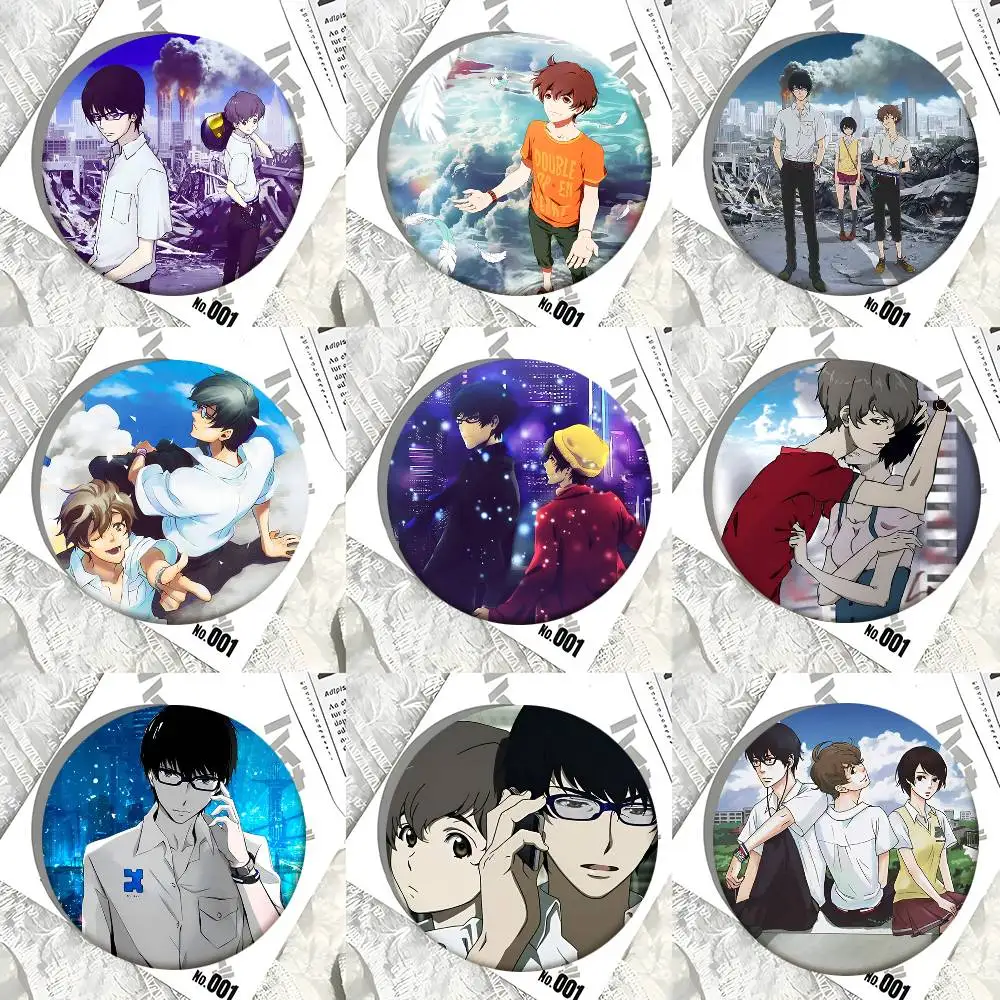 Anime Terror In Resonance Round Badges Can Be Used To Decorate Clothes And Backpack Pins