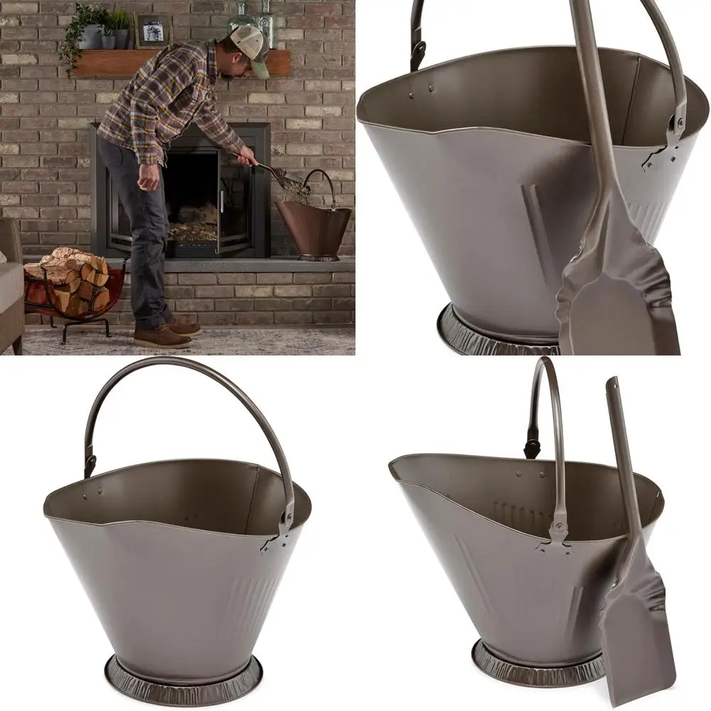 

Bronze UniFlame Coal Scuttle and Shovel Set (C-1713)