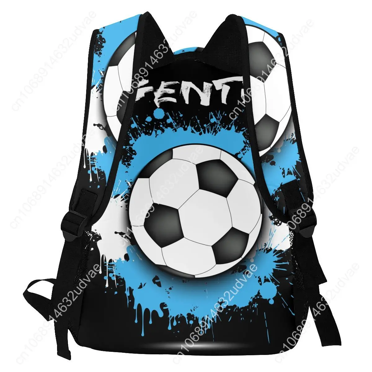 Backpack Boy Teenagers Nursery School bag Argentina Flag Soccer Ball Against Pattern back to school bag