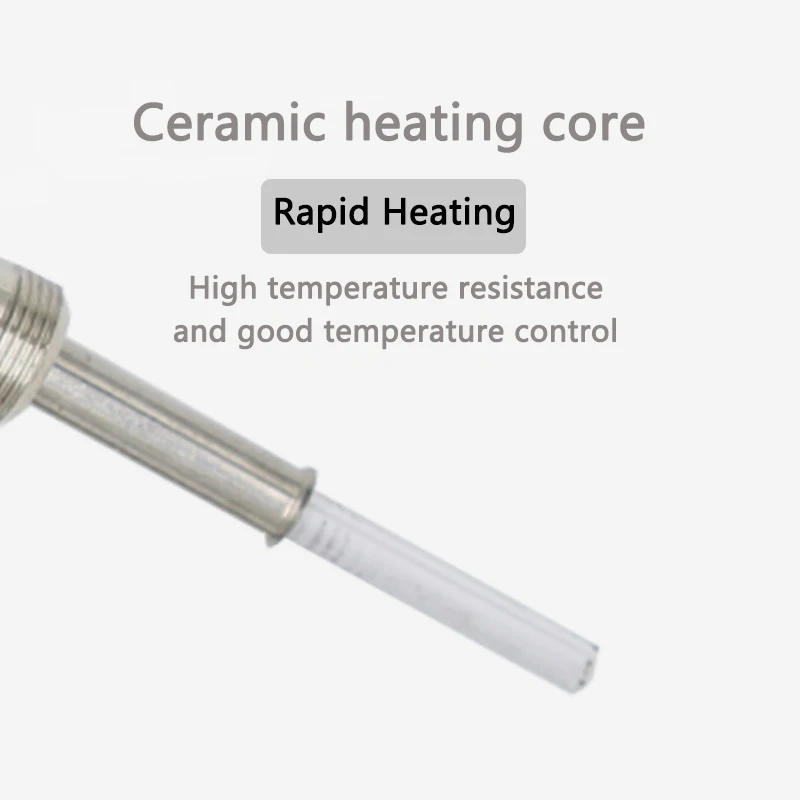 Timostention saldatore a temperatura regolabile 60W strumenti di stagno per fusione domestica pistola per saldatura compatta a calore interno
