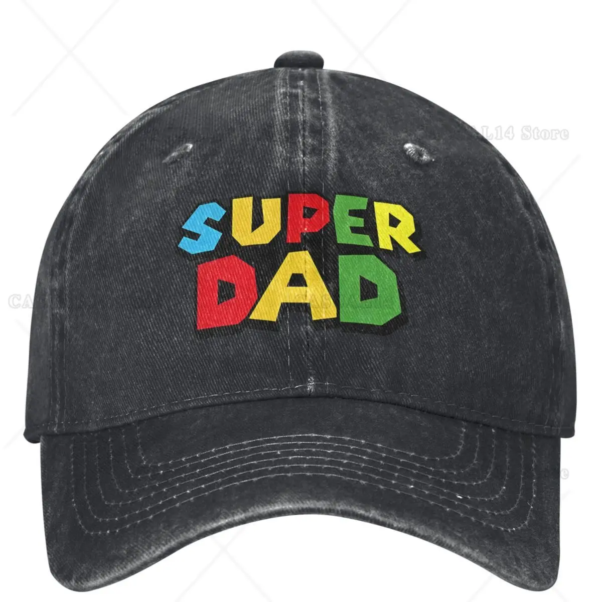 

Super Dad Baseball Cap Fathers Day Outdoor Sun Y2k Retro Trucker Hat Men Women Streetwear Sun Protection Baseball Caps