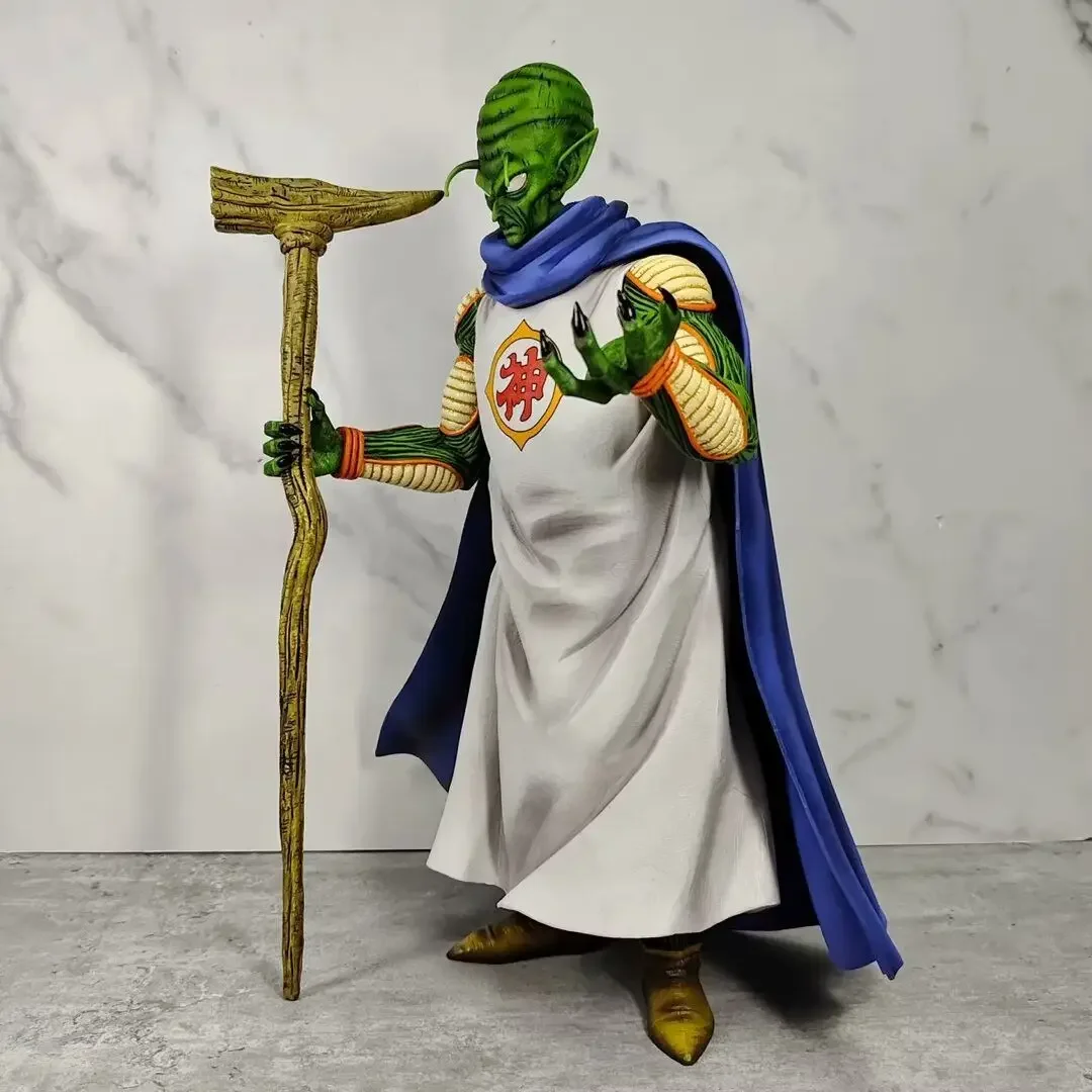 34cm Dragon Ball Anime Figure GK Piccolo Figures Old Piccolo PVC Model Statue Desk  Decoration Doll Ornament Toys Christmas Gift