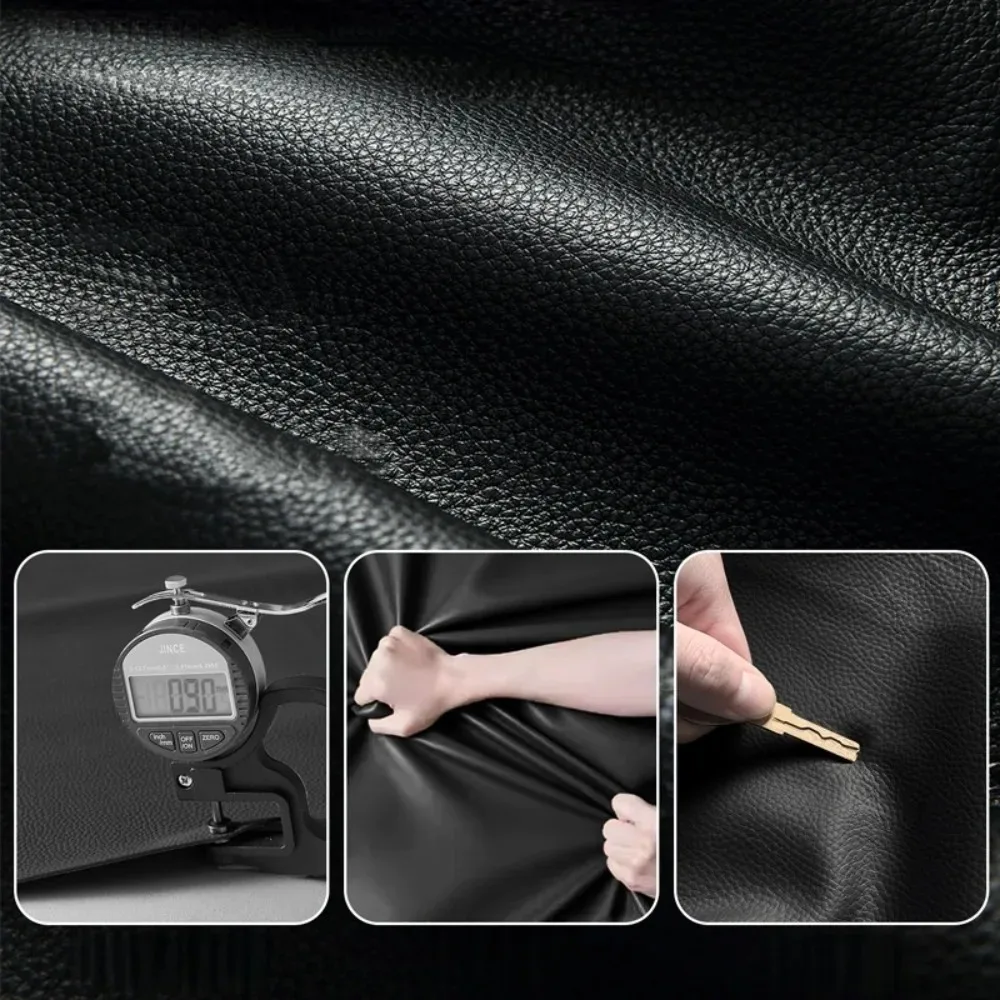 

0.9mm Soft Artificial Leather Stickers Self-adhesive Leather Repair Patch Sofas Tables Chairs DIY Crafts PU Leather Repair Decal