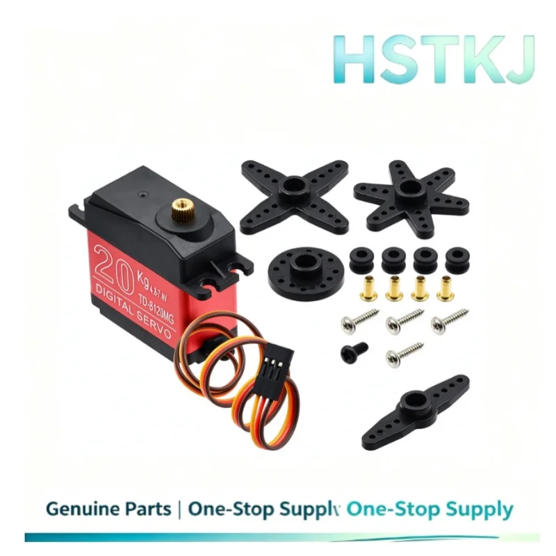 High torque metal gear digital servo 20KG 25KG 30KG 35KG robot arm robot