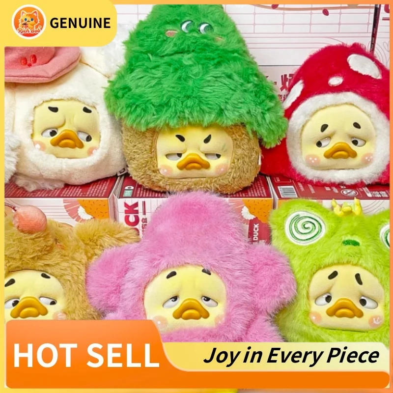 

Genuine Upsetduck Blind Box Cute Duck Series Plush Doll Kawaii Action Figure Model Dolls Mystery Box Trendy Surprise Kids Gifts