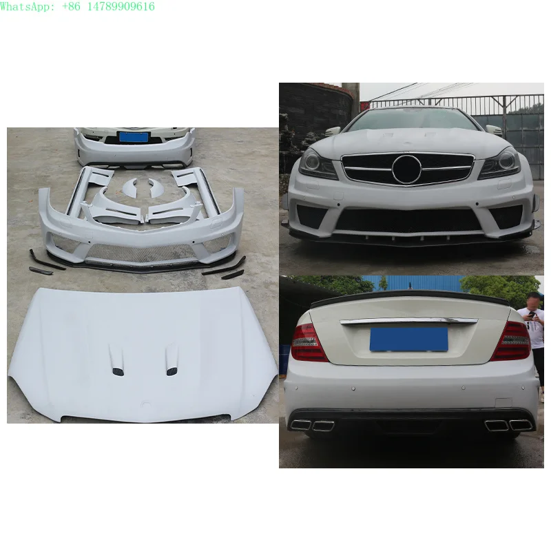 Customized Automotive Body Modification KitCustomized Automotive Body Modification KitW204 C63 2007-2014 Car Modification Upgrad