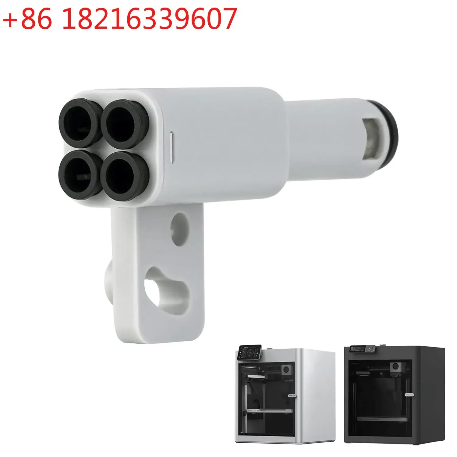 4-in-1 PTFE Adapter for Bambu lab X1 Series and P1 Series 3D Printers PTFE Tube Connector 4 feeder and AMS Upgrade for P1P P1S