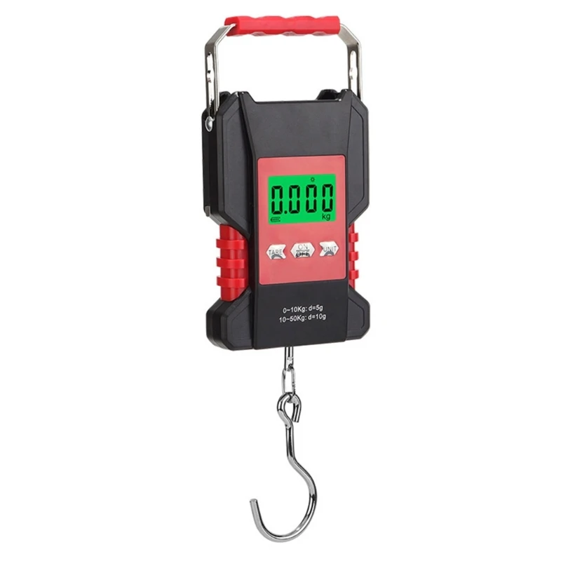 

Portable Travel LCD Digital Hanging Luggage Scale Electronic Weight 110lb/50kg