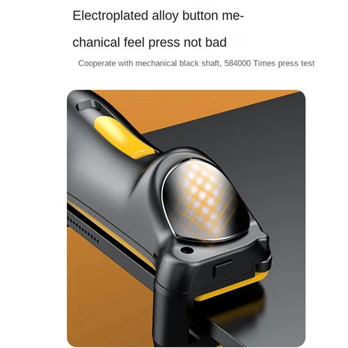 Imagen 2 del producto Gatillo de juego de seis dedos para Ipad, controlador de juegos PUBG, botón de llave de aleación L1 R1 para mando de juegos Android, nuevo