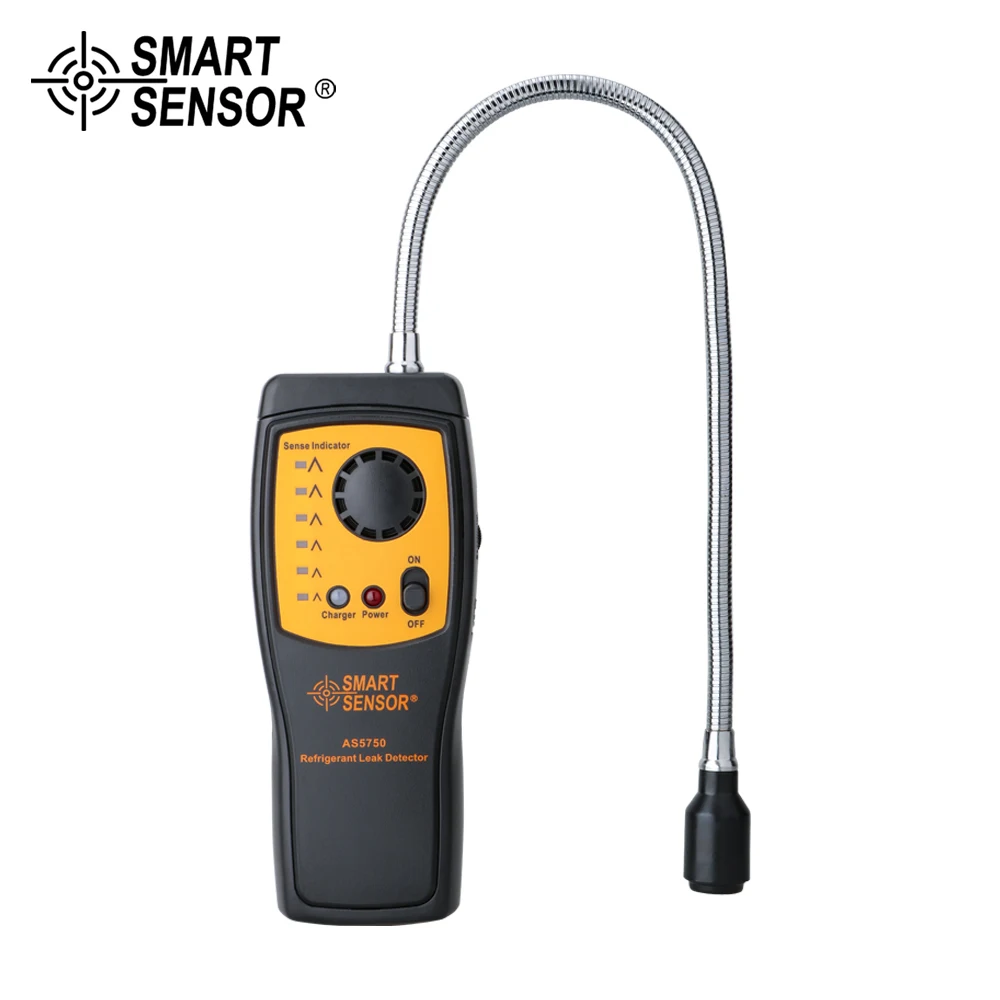 Refrigerant Gas Analyzer Freon Leak Detector Air Quality Conditioning Monitor CFCs HCFCs HFCs R22 R134A Halogen Gas Leak Tester