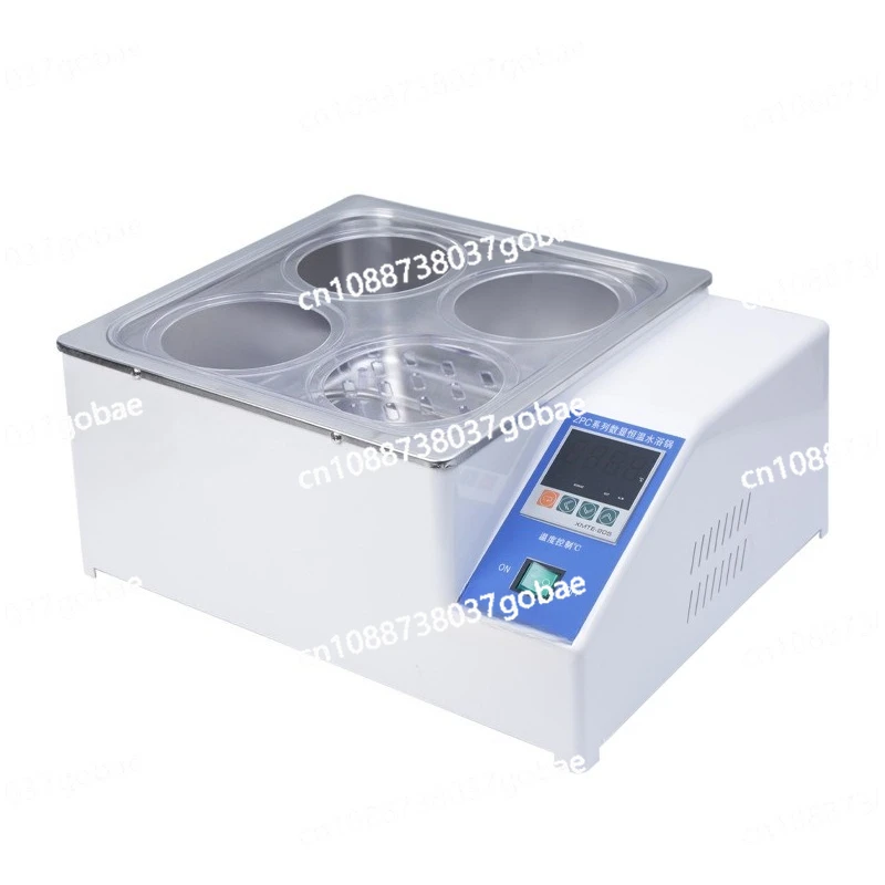 

304 stainless steel liner one-time molding double-hole digital display constant temperature water bath 4-hole water tank