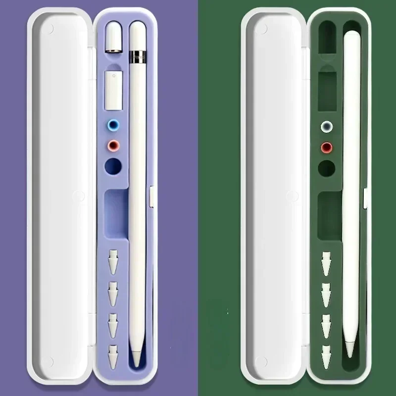 Storage Box Cover For Apple Pencil 2 1 Stylus Pen Protective Case For Apple Pencil 2nd Generation 1st Gen iPad Pen Accessories