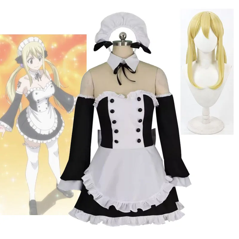 fairy tail lucy heartfilia dress Fairy Tail - Lucy Heartfilia - Pop Up Parade - Natsu Costume Ver., L ( main image 0