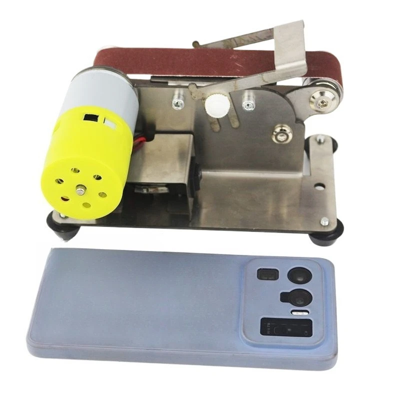 Artifact Small Multifunctional Mini Belt Grinding Machine Miniature Fixed Angle Beating
