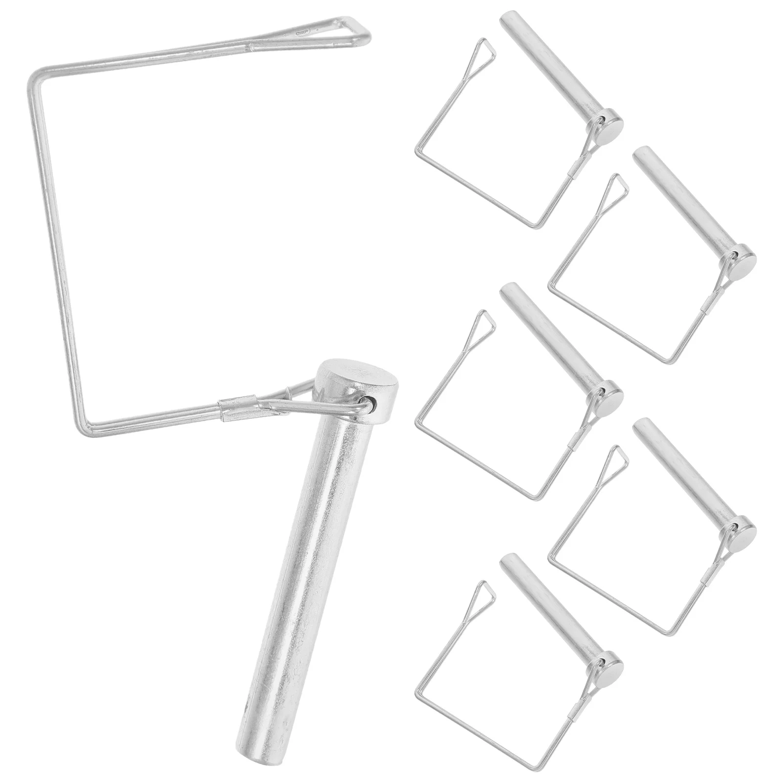 

6pcs Square Trailer Lock Carbon Steel Trailer Jack Pin Shaft Locking Furniture Woodworking Projects