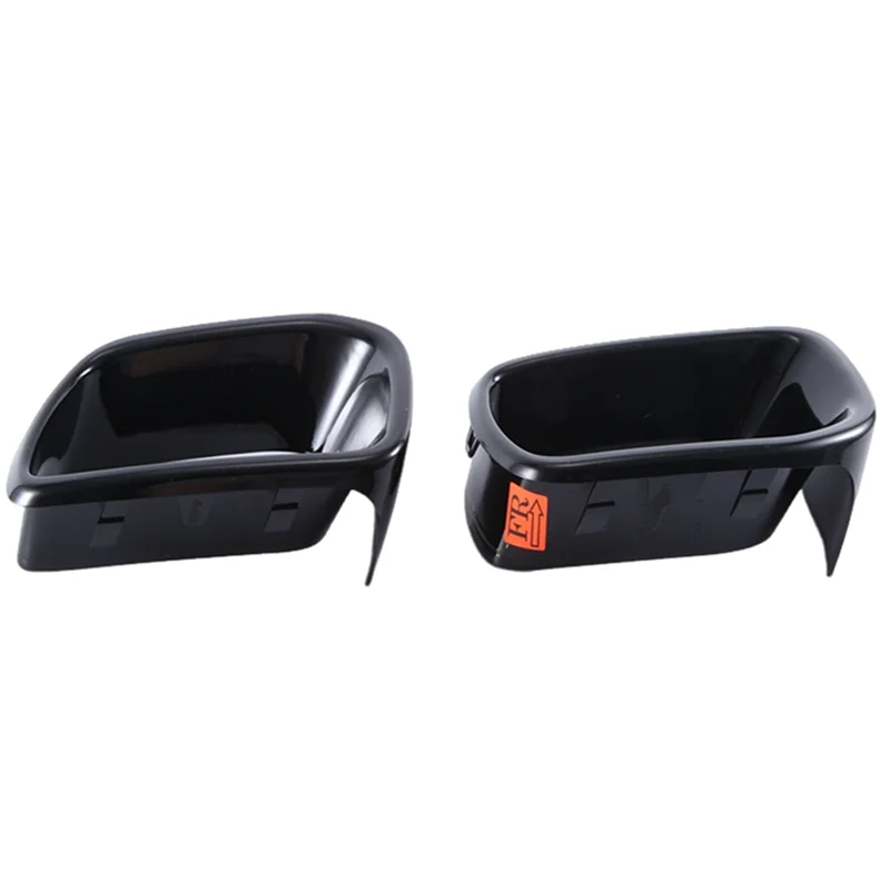 

AT44-1 пара автомобильных бамперов, рамка переднего воздуховода 51117337809 51117337810, черные автомобильные аксессуары для BMW MINI F55/F56/F57 2013-20