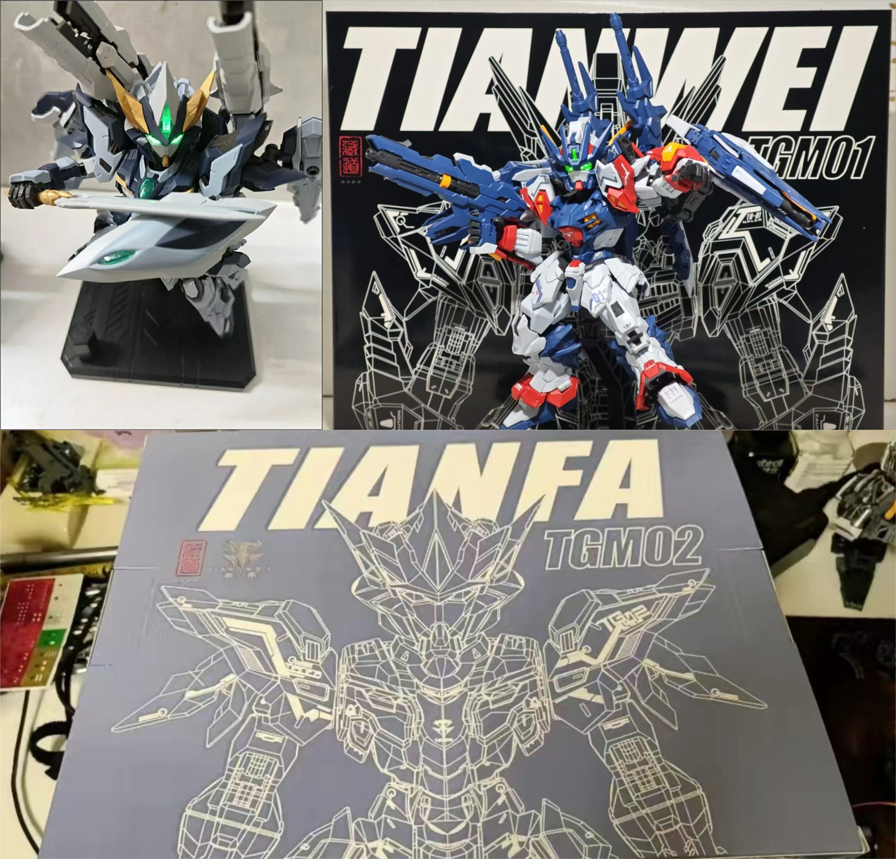 

New Cang Dao TGM Hg 1/144 TianWei Tianfa SDver 14cm Assembly Model Kit Collection Assembly Hobby Action Figures Toys ROBOT Gifts