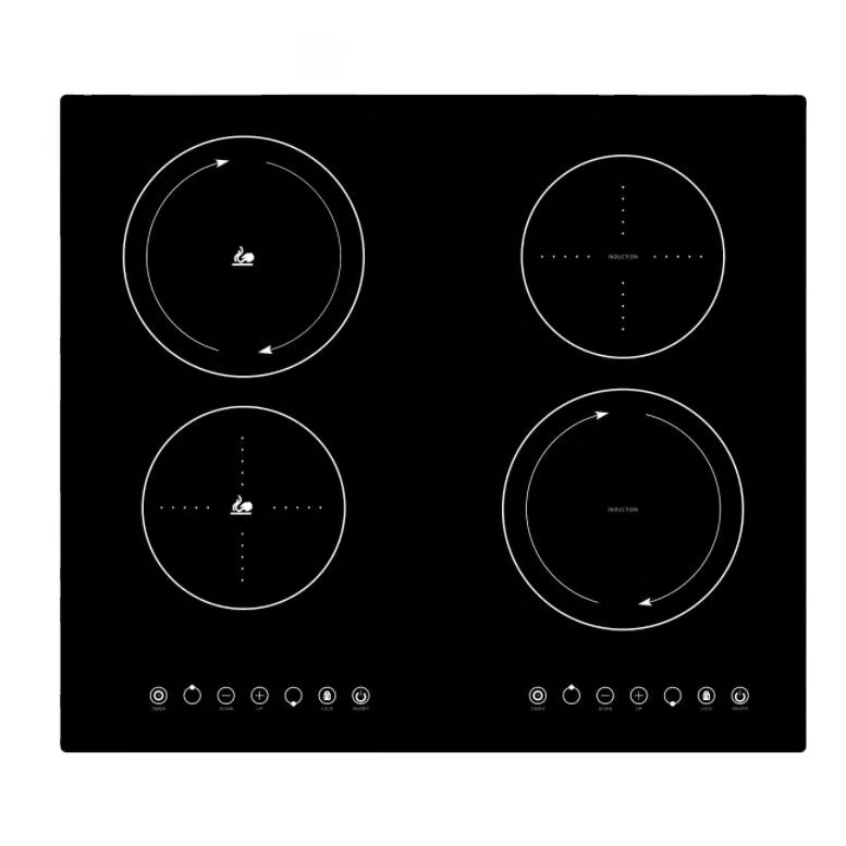CB CE Kitchen Appliance Induction Hob High Power 6000W 4 burner Induction Cooker 4 Zones Household Induction Cooktop