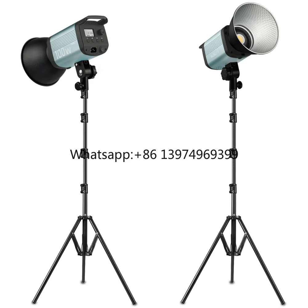 VLOGLITE 100W Professional COB LED Continuous Photographic Lighting Bowens Mount HD Live-streaming Video Studio Light
