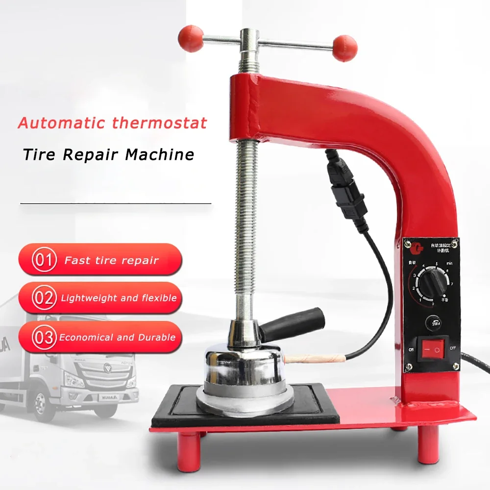 220V 500W Automatic Car Tire Repair Machine Automatic Temperature Control Electric Tire Repair Machine