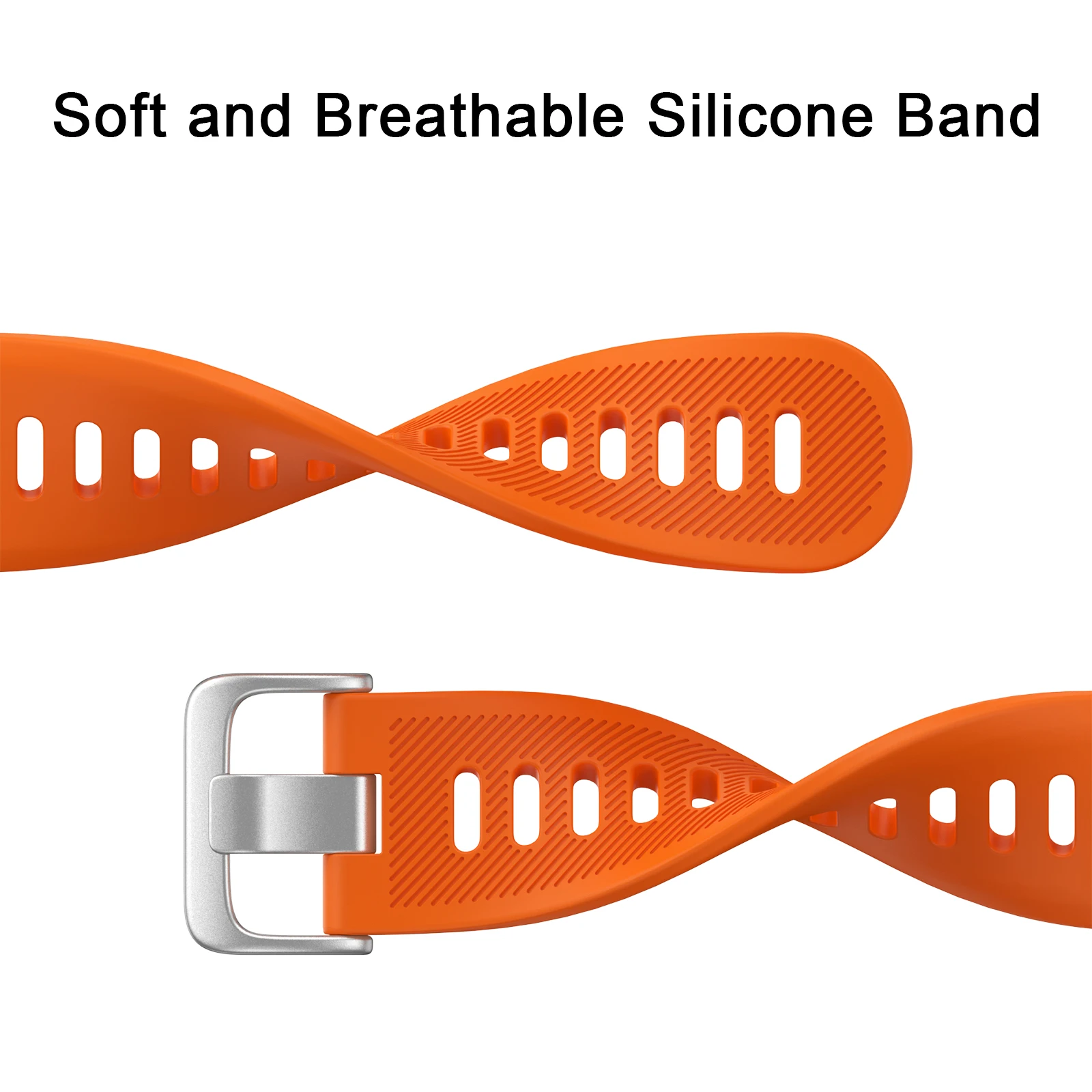 ซิลิโคน 20 มม.สําหรับ Garmin Vivoactive5/3 Forerunner 55/645/245 เพลง VivoMove Luxe/สไตล์ Venu SQ/SQ2/2plus Approach S40 Band