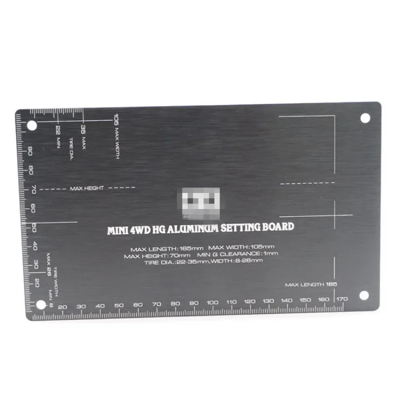 

Алюминиевая наборная доска 94823, шунтирующая доска, инструмент для осмотра доски для модели гоночного автомобиля Tamiya Mini 4WD