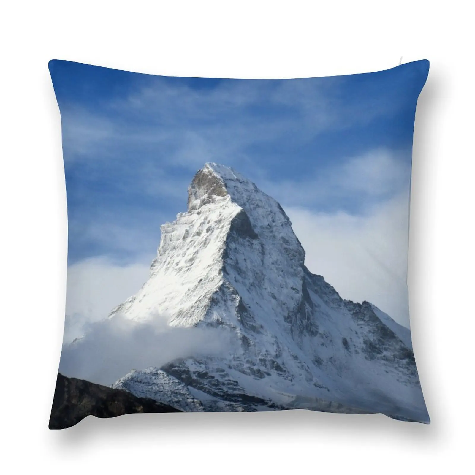 Matterhorn Throw Pillow Custom Cushion Pillowcase Cushion Christmas Covers pillow