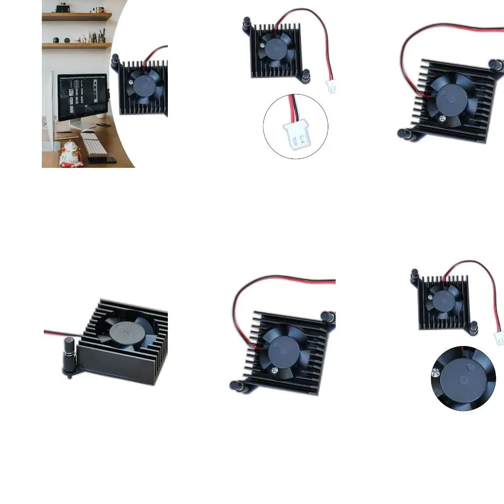 

Compactly 5V Heat Sink Cooling Fan For DVR HDCVI CPU Camera And DVR Motherboard With 2 Wire Improves Efficiency A4WF