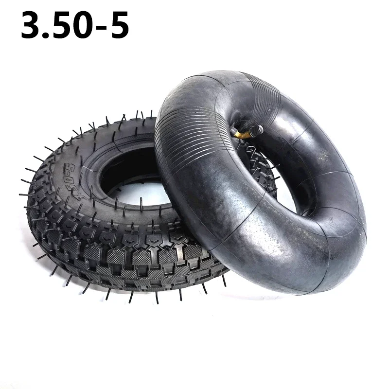 

3.50-5 Inner Tube Outer Tyre for Electric Scooter Wheelbarrow Mic Ro Tiller E-Scooter Tire