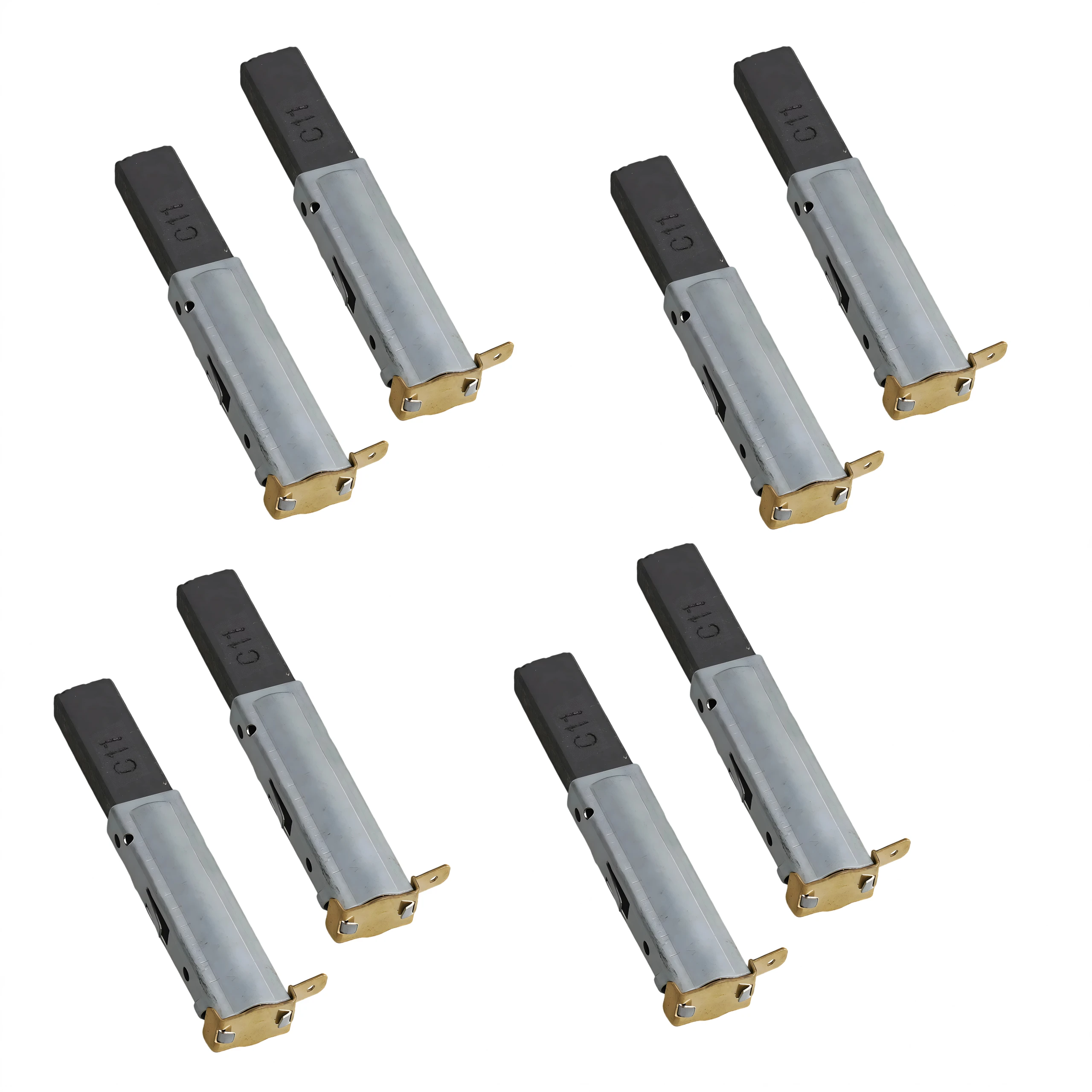 Wear-Resistant Durable Motor Carbon Brush Accessories for Vacuum Cleaners Compatible with Yunba Vacuum Cleaner Motor Carbon Brus