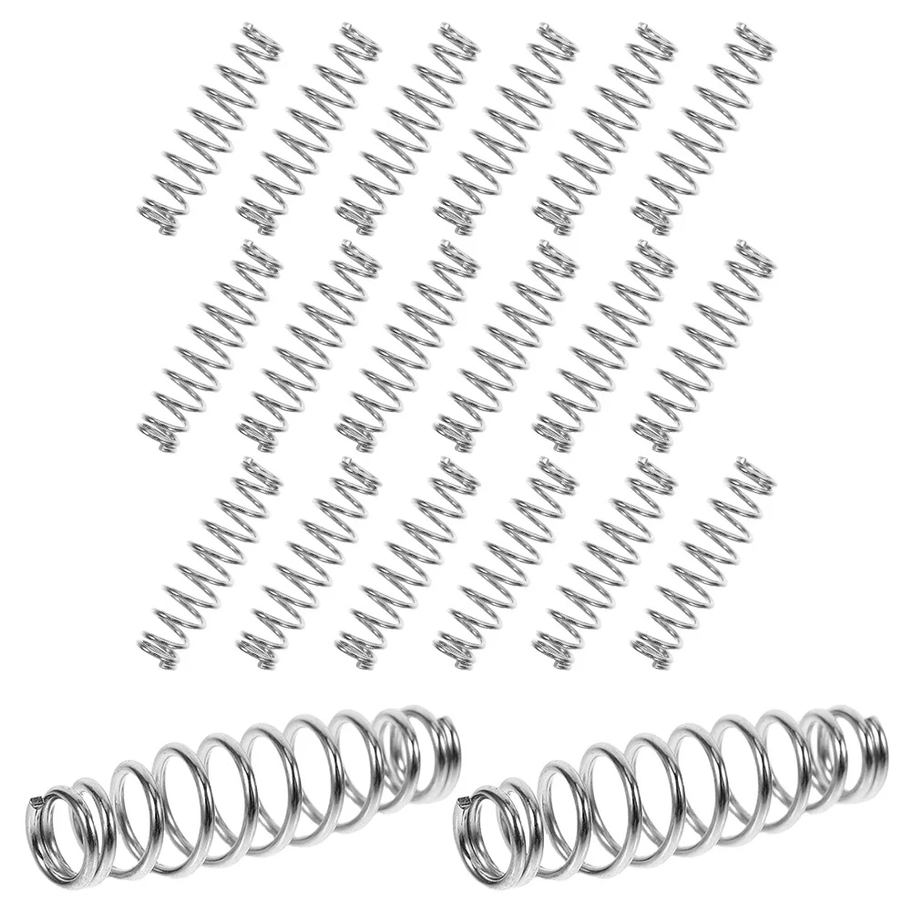 20 قطعة من نوابض المقلم الدقيقة البديلة من الفولاذ المقاوم للصدأ مقصات البستنة نوابض التوتر تصميم مدمج مادة متينة #6