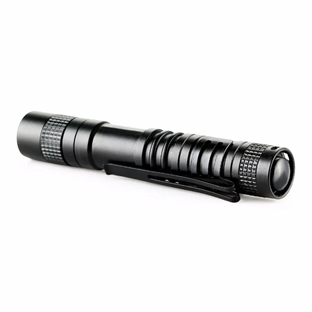 Portable Penlight Pocket LED Mini Flashlight Torch Outdoor Camping Light 1 Mode For AAA battery Powerful Led For Hunting