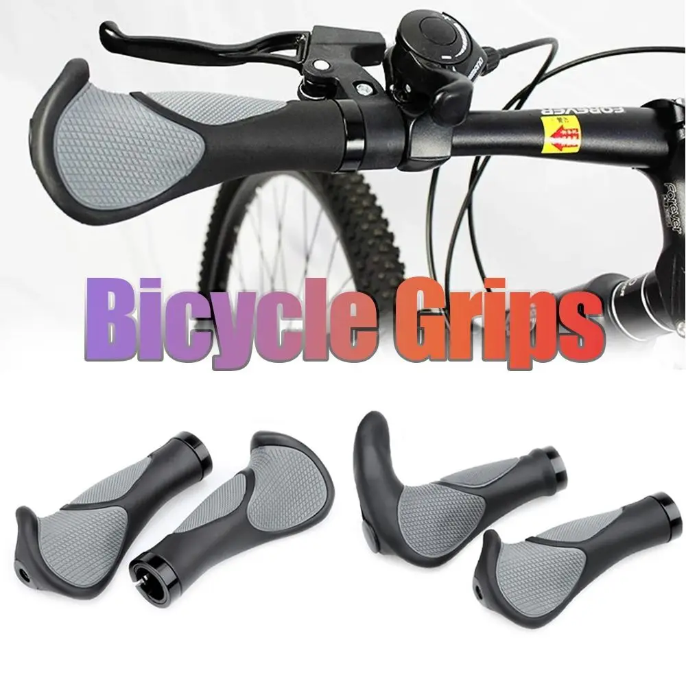 1 pair Universal Bicycle Handlebar Non-slip Silicone Mountain Bike Grips Road Bike MTB Moutain Bike Bicycle Accessories