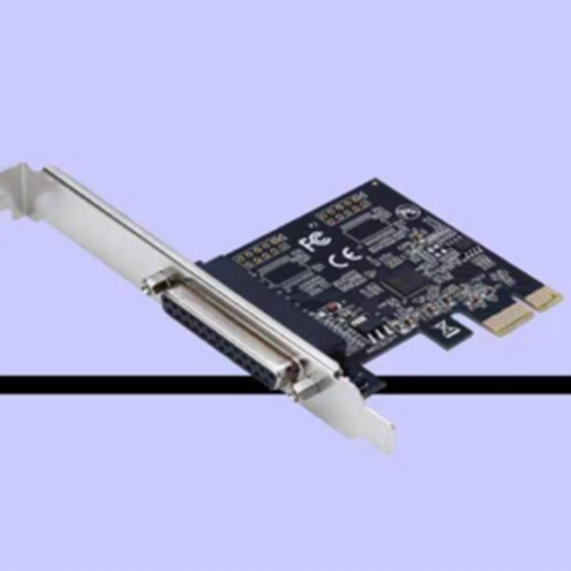 1 Piece High Quality Parallel Port DB25 25Pin Pcie Riser Card LPT Printer To PCI-E Express Card Converter Adapter